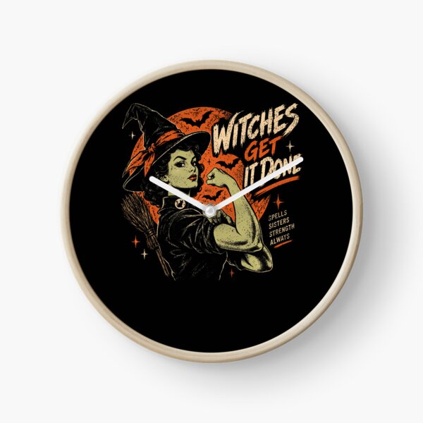 Item preview, Witches Get It Done Rosie The Riveter Witch Halloween designed and sold by Mataamolmawalo.