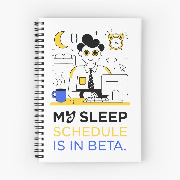 Item preview, My Sleep Schedule Is in Beta Funny Programmer Coding T-Shirt designed and sold by Design-Pro-21.