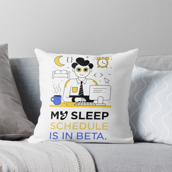Artikelvorschau, Mein Schlafrhythmus ist in der Beta-Phase – Lustiges Programmierer-T-Shirt entworfen und verkauft von Design-Pro-21.