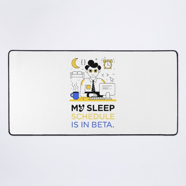 Item preview, My Sleep Schedule Is in Beta Funny Programmer Coding T-Shirt designed and sold by Design-Pro-21.