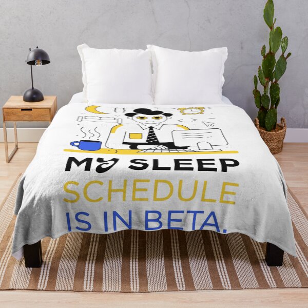 Item preview, My Sleep Schedule Is in Beta Funny Programmer Coding T-Shirt designed and sold by Design-Pro-21.