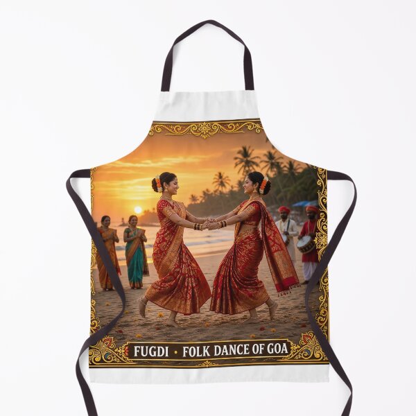 Item preview, Fugdi – Traditional Goan Folk Dance designed and sold by Goanheartprints.