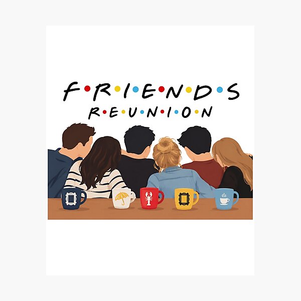 Item preview, Friendship Reunion – Colorful Friends Gathering designed and sold by Noirvasca.