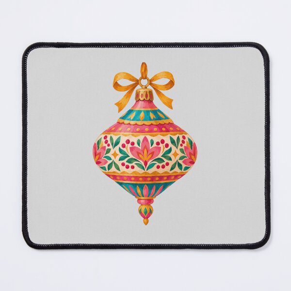 Item preview, Colorful Floral Folk Art Hanging Ornament designed and sold by hattie's.