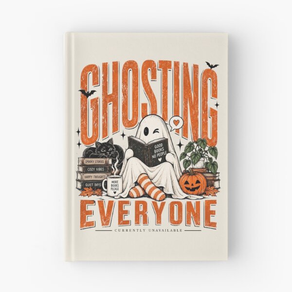 Item preview, Ghosted Everyone Halloween Shirt, Girly Purple Bow Ghost, Grunge Faded Bookish Tee, Funny Romance Reader Gift, Fall Ghost Shirt designed and sold by Quiajia.