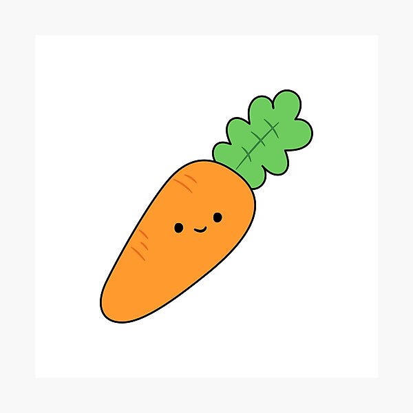 Item preview, Carrot designed and sold by SideQuestDoodles.