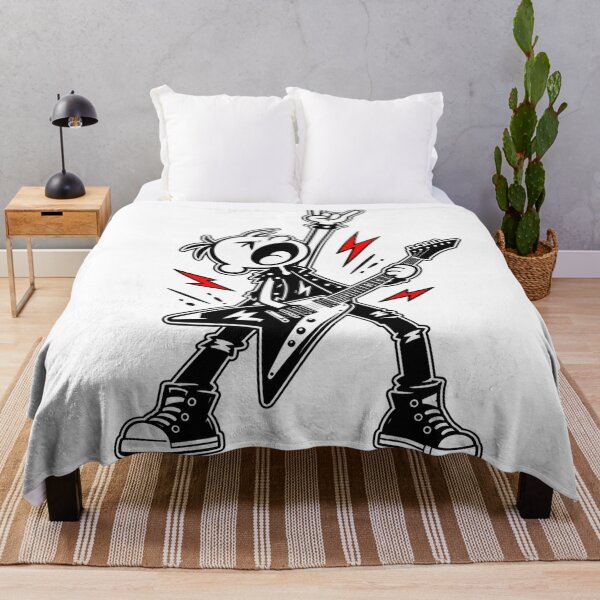 Item preview, Cartoon Punk Rock Guitar Hero designed and sold by choudane.