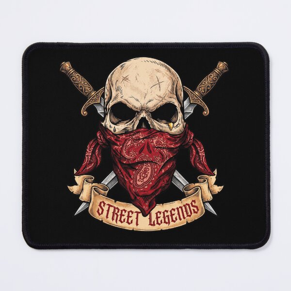 Item preview, Badass Gangster Skull Crossed Swords Streetwear Art designed and sold by Munib302.