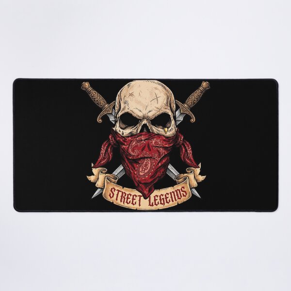Item preview, Badass Gangster Skull Crossed Swords Streetwear Art designed and sold by Munib302.