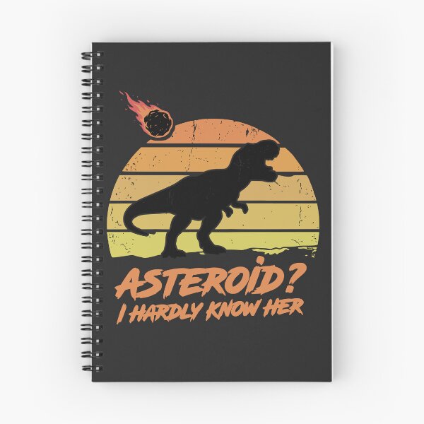 Item preview, Funny Dinosaur Pun Asteroid Meme Retro Sunset For Paleontology Nerds designed and sold by roarsomethings.
