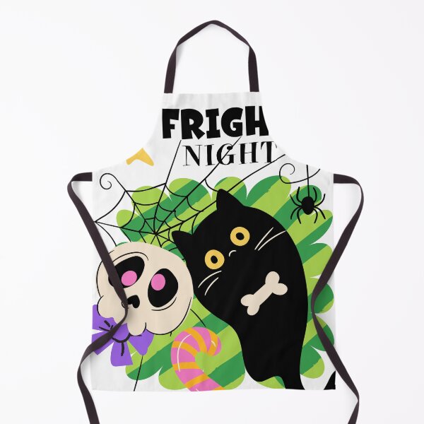 Item preview, fright night Halloween sticker designed and sold by NatalkaP.