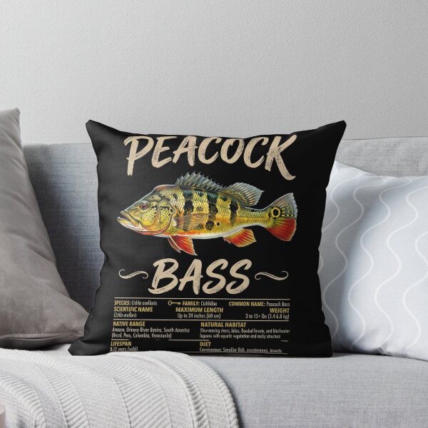 Item preview, Peacock Bass Fishing Angler Freshwater Fisherman designed and sold by TeeVibesshop.