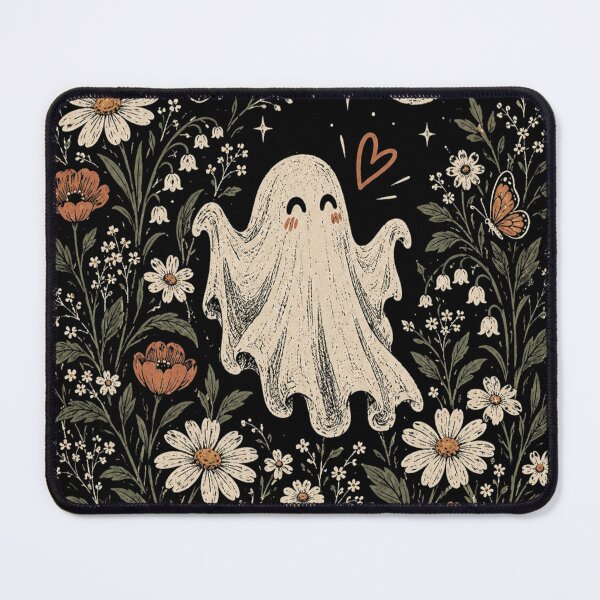 Item preview, Floral Ghost Halloween, Wildflower Ghost, Cute Spooky Season, Botanical Ghost Fall, Cottagecore Halloween Gift designed and sold by Quiajia.