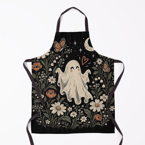 Item preview, Floral Ghost Halloween, Wildflower Ghost, Cute Spooky Season, Botanical Ghost Fall, Cottagecore Halloween Gift designed and sold by Quiajia.