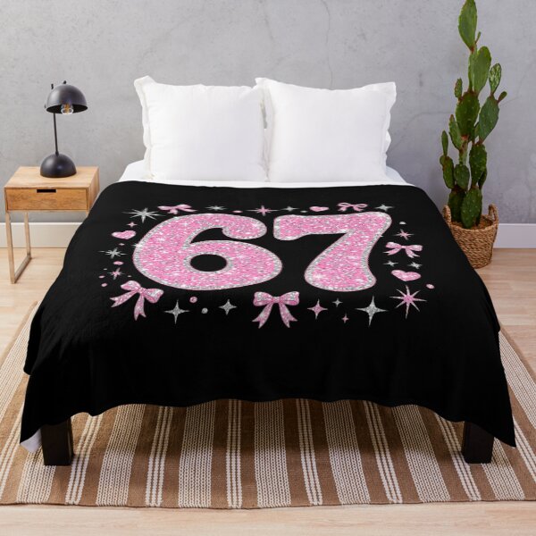 Item preview, Purpurina rosa 67 - Lazo coqueto 67 - Chica de cumpleaños Y2K 67 designed and sold by Vibe-Vary.