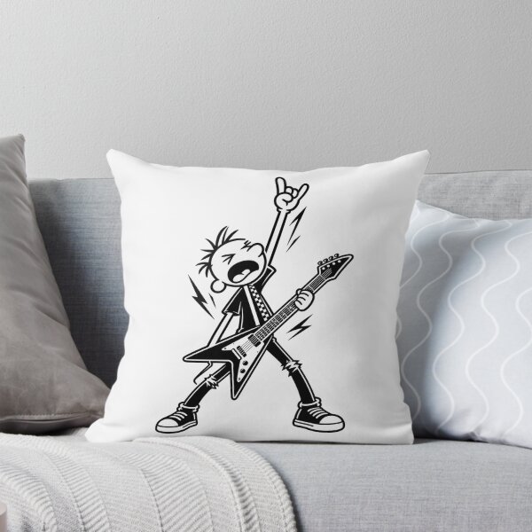 Item preview, Black and White Punk Guitar Rebel designed and sold by choudane.