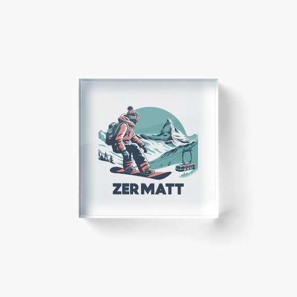 Item preview, Experience The Thrill Of Zermatt Ski And Snowboarding - Unique Art And Merchandise designed and sold by flamesnejme.