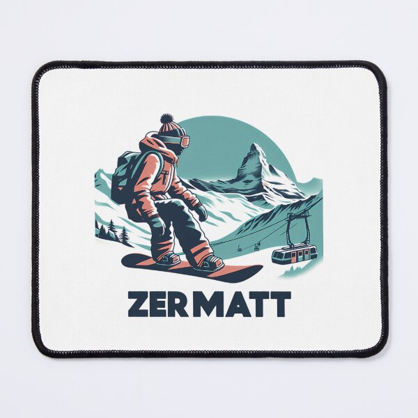 Item preview, Experience The Thrill Of Zermatt Ski And Snowboarding - Unique Art And Merchandise designed and sold by flamesnejme.