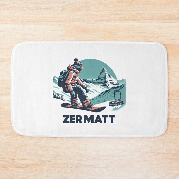 Item preview, Experience The Thrill Of Zermatt Ski And Snowboarding - Unique Art And Merchandise designed and sold by flamesnejme.