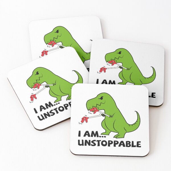 Item preview, I am unstoppable T-rex   designed and sold by Breannarts.