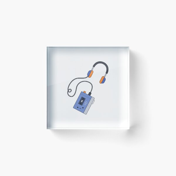 Item preview, Cassette Player designed and sold by SideQuestDoodles.