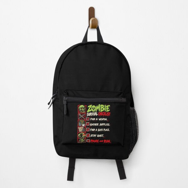 Item preview, Zombie Survival Checklist - Horror Apocalypse designed and sold by SidTastic .