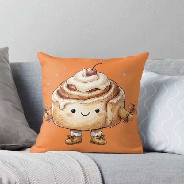 Item preview, Cute Cinnamon roll / Fall Aesthetic / Thanksgiving Best Selling / Fall Decors / Decorations/ Pillow Cases, Blankets , Socks Phone Case Mug designed and sold by TeenLake.