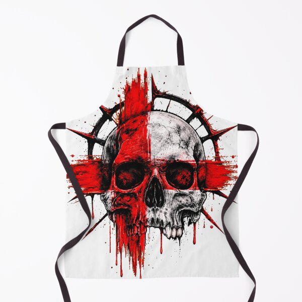 Item preview, Bloody Red Cross Skull Horror Grunge Design designed and sold by Munib302.