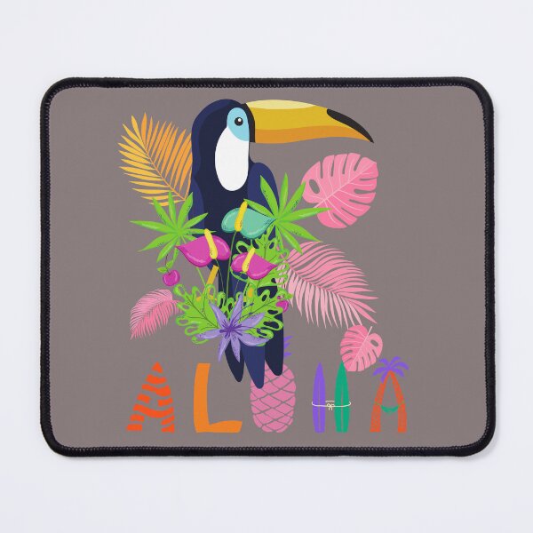 Item preview, Aloha Tropical Toucan Summer Beach Design designed and sold by SoftLifeClub.