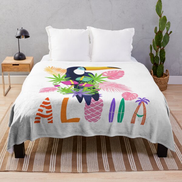 Item preview, Aloha Tropical Toucan Summer Beach Design designed and sold by SoftLifeClub.