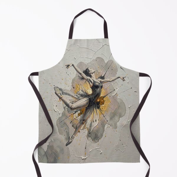 Item preview, Ballet Dancer – Ink Burst & Motion Glow, Monet Inspired designed and sold by FotoworldEdel.