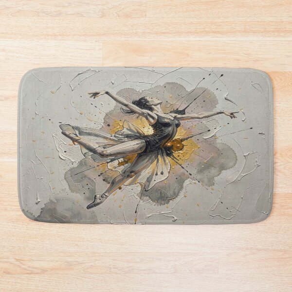 Item preview, Ballet Dancer – Ink Burst & Motion Glow, Monet Inspired designed and sold by FotoworldEdel.