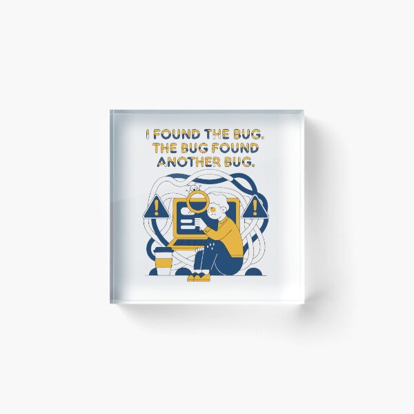Item preview, I Found the Bug Funny Programmer Debugging Coding T-Shirt designed and sold by Design-Pro-21.
