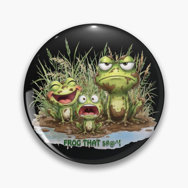 Item preview, Frog That Swear designed and sold by Karen Wood.