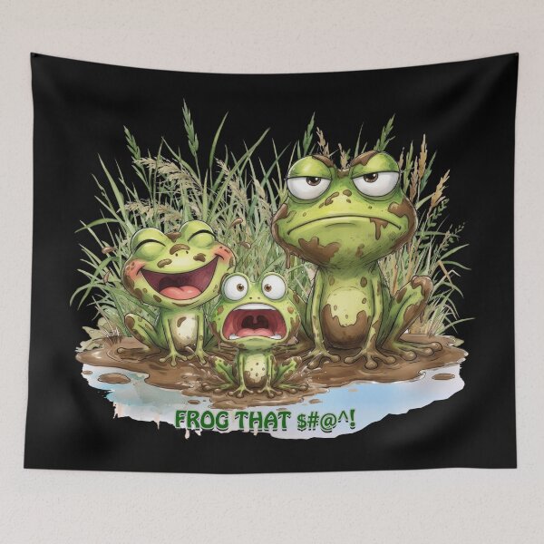 Item preview, Frog That Swear designed and sold by Karen Wood.