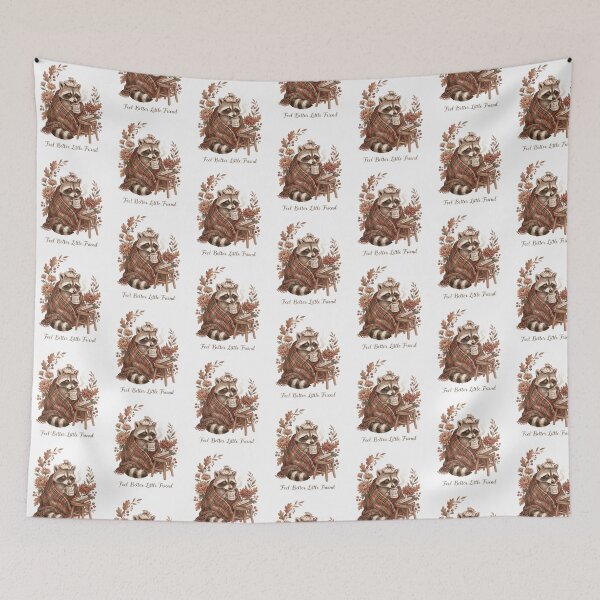 Item preview, Raccoon Feel Better Little Friend designed and sold by Tiffany Roy.