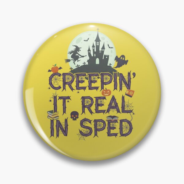 Item preview, Creepin It Real SPED Haunted Castle Graphic designed and sold by Exquisite Design Studio „Paculówka”.