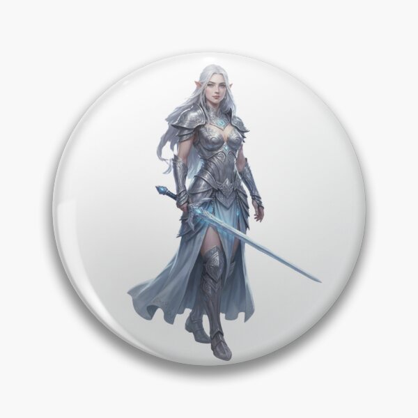 Item preview, Elyndra Queen of Light- Female Elf Warrior fantasy Armor  designed and sold by LC&LCPlatform.