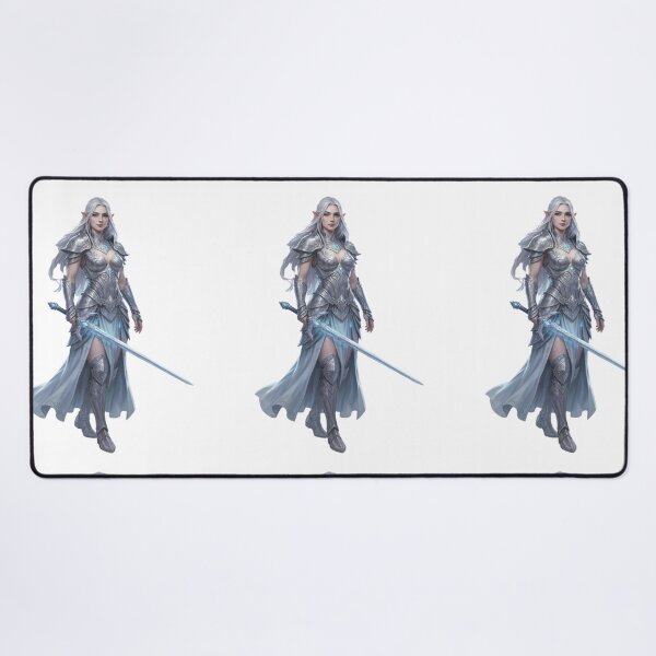 Item preview, Elyndra Queen of Light- Female Elf Warrior fantasy Armor designed and sold by LC&LCPlatform.