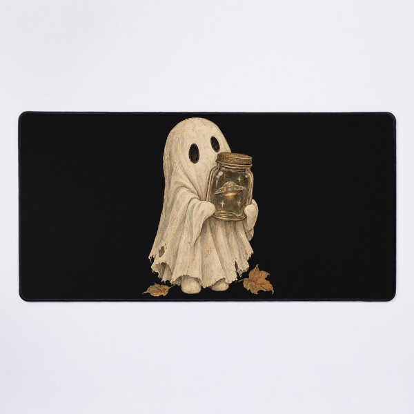 Item preview, Ghost and the Little UFO in a Bottle designed and sold by SignumShop.