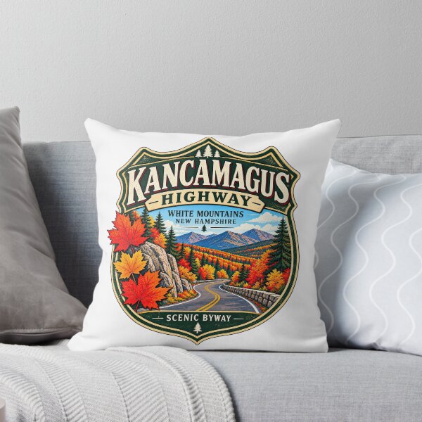 Item preview, Kancamagus Highway New Hampshire Vintage Fall Foliage designed and sold by NewNomads.