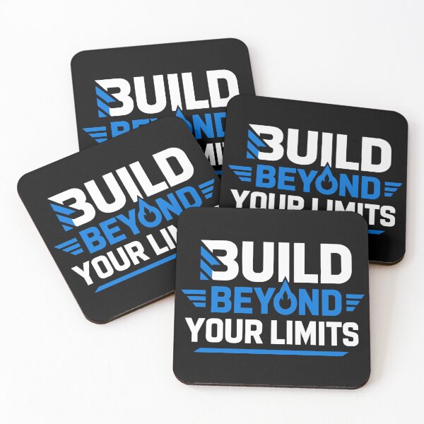 Item preview, Build Beyond Your Limits Motivational Growth Typography T-Shirt designed and sold by rejowan-arts.