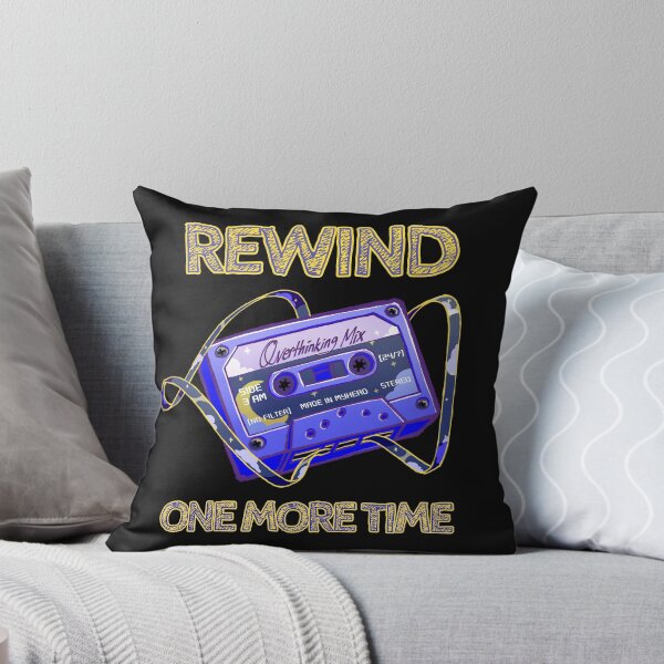 Item preview, Rewind One More Time Overthinking Cassette Tape 90s designed and sold by orcalus.