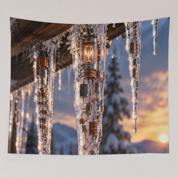 Item preview, Circuitry Icicle designed and sold by AbstractAnom.