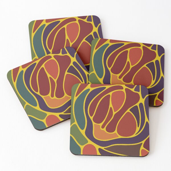Item preview, Stained Glass Autumn - Abstract Mosaic Pattern designed and sold by photossmirnov.