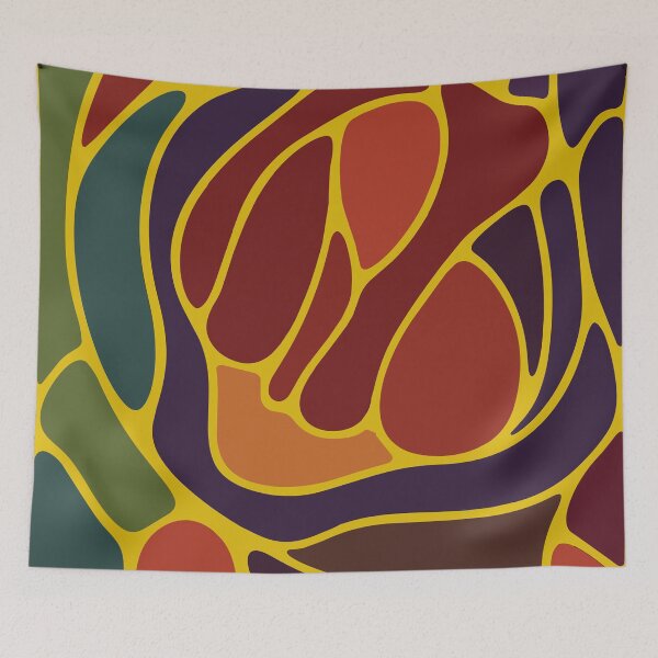 Item preview, Stained Glass Autumn - Abstract Mosaic Pattern designed and sold by photossmirnov.