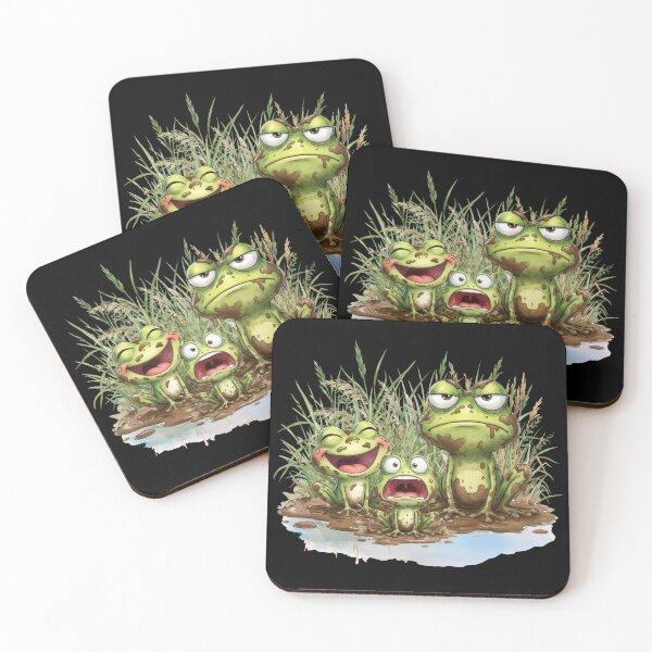 Item preview, Frog Family designed and sold by Karen Wood.