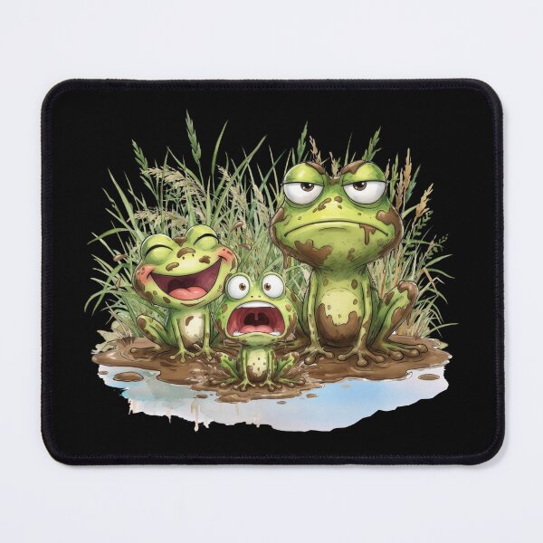 Item preview, Frog Family designed and sold by Karen Wood.