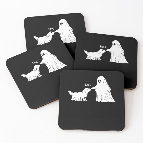 Item preview, Ghost Boop Dog Funny Halloween  designed and sold by suhairee-studio.