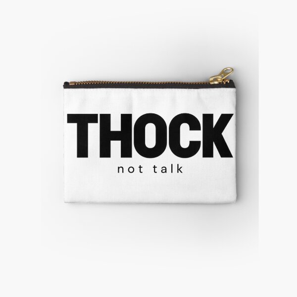 Item preview, THOCK Not Talk – Mechanical Keyboard Enthusiast White designed and sold by PT PROJECT.